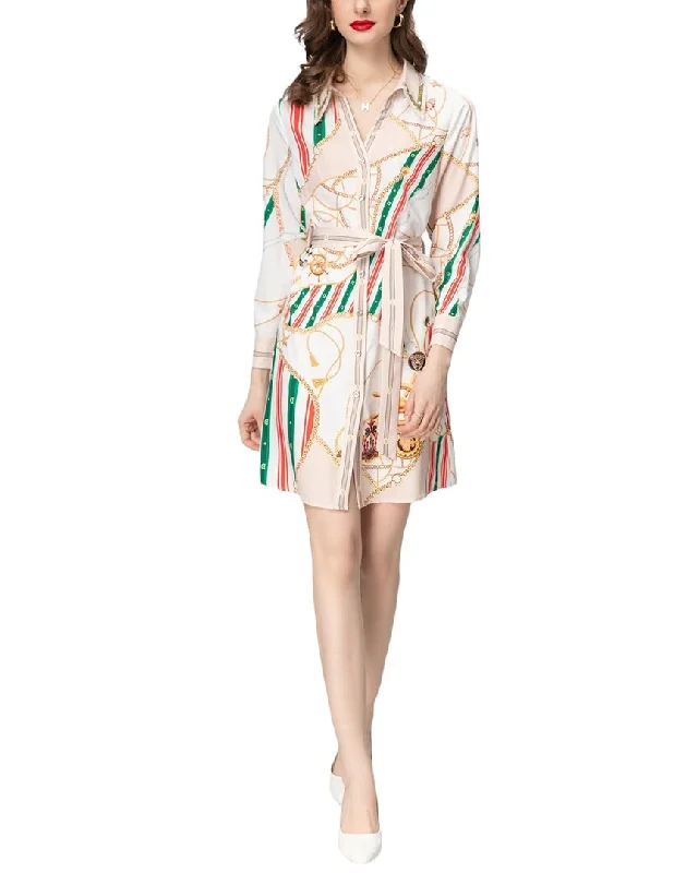 Comfort Meets Fashion Graceful Cut BURRYCO Mini Dress