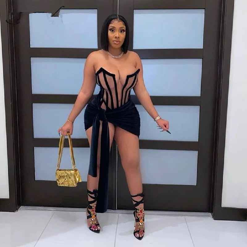 Limited Stock Vibrant Prints Sexy Short Prom Dresses Black Girl Wear Velvet Birthday Robe De Bal Off Shoulder Mini Cocktail Party Gowns Boning Custom