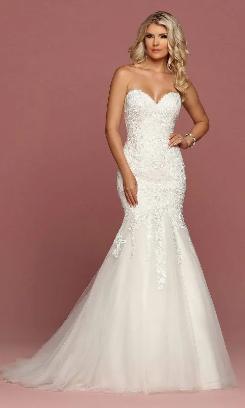 Flash Sale Now Casual Chic Da Vinci Bridal - Strapless Dress 50502