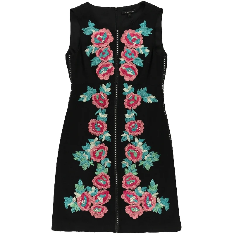 New Arrival Discount Nanette Lepore Womens Sonata A-line Dress, Black, 2