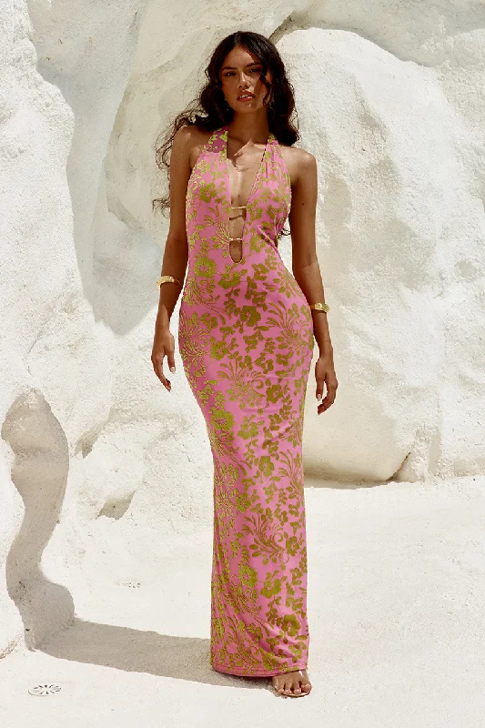 Women's Professional Clothes PAMALO MAXI DRESS - PINK