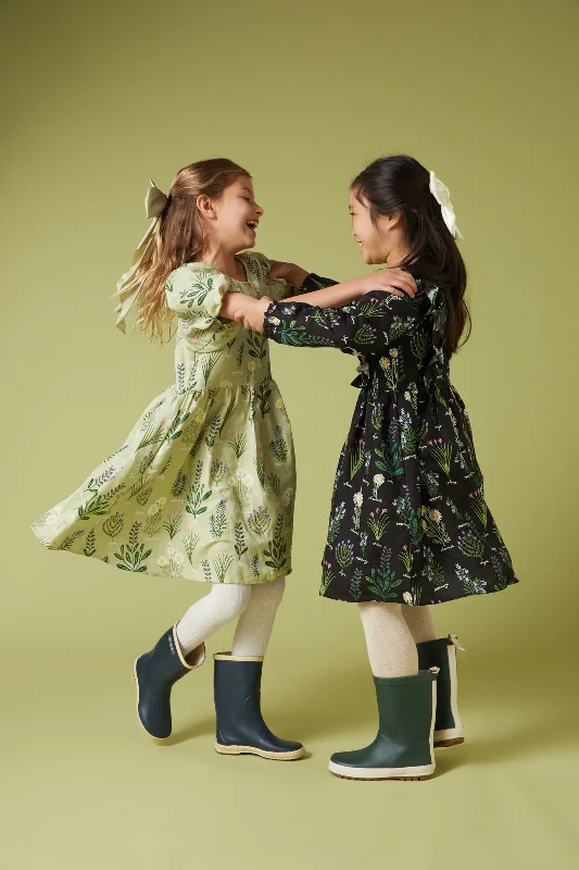 Women's Party Clothes Herb Garden Kids Dress