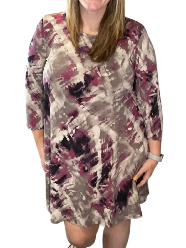 Fashionable Casual Tops Heaven Dress In Grape