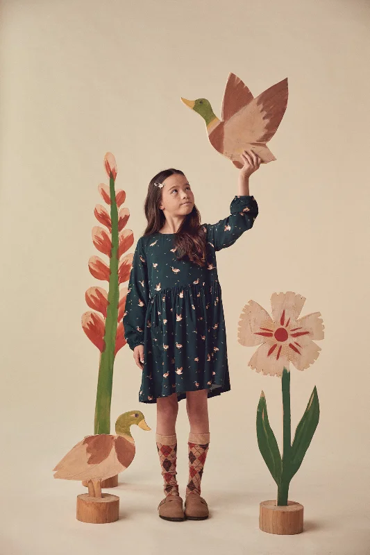 Women's High-Fashion Outfit Darling Ducks Kids Dress