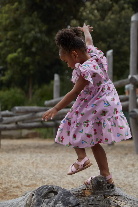 Premium Fabrics Berry Kids Dress